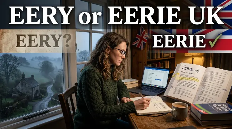 Eery or Eerie UK