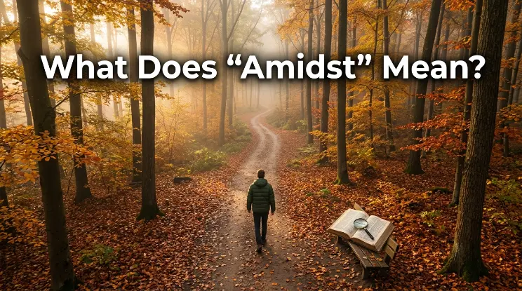 What Does "Amidst" Mean?