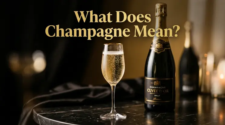 What Does "Champagne" Mean?