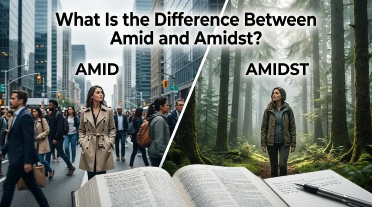 What Is the Difference Between Amid and Amidst?