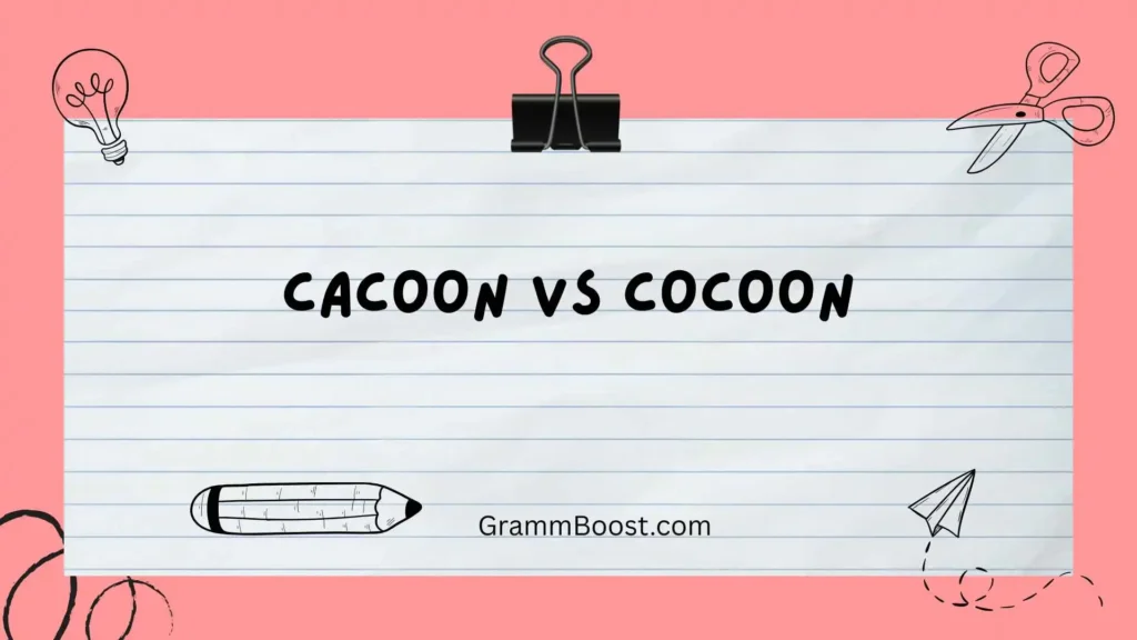 Cacoon vs Cocoon