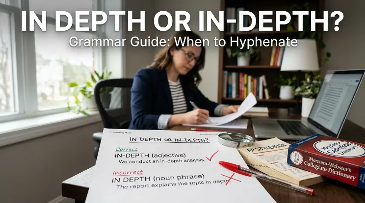 In Depth or In-Depth