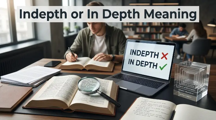 Indepth or In Depth Meaning