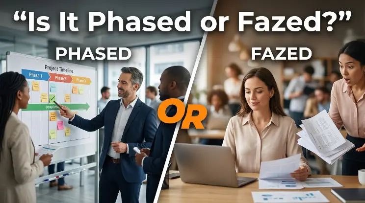 Is It “Phased” or “Fazed”?