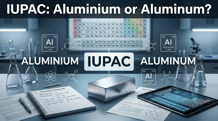 IUPAC: Aluminium or Aluminum?