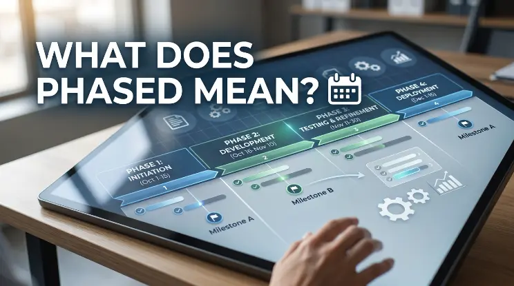 What Does "Phased" Mean? 📅