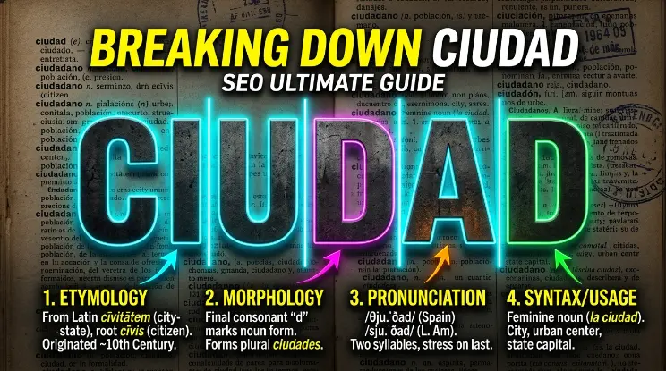 Breaking Down "Ciudad" 📖