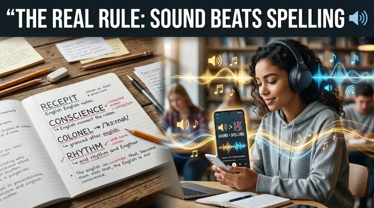 The Real Rule: Sound Beats Spelling 🔊