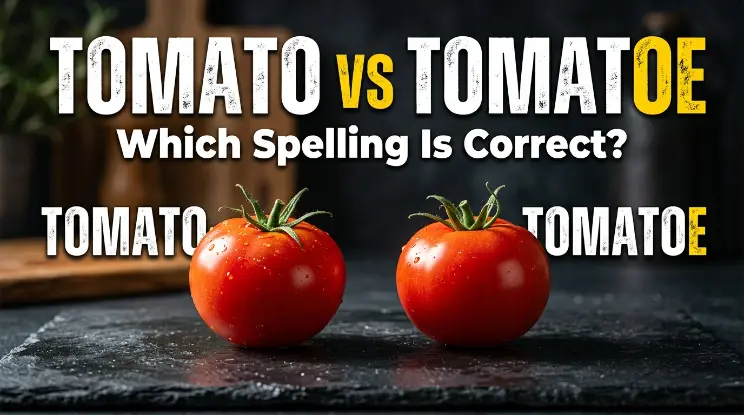 Tomato vs. Tomatoe: Breaking It Down