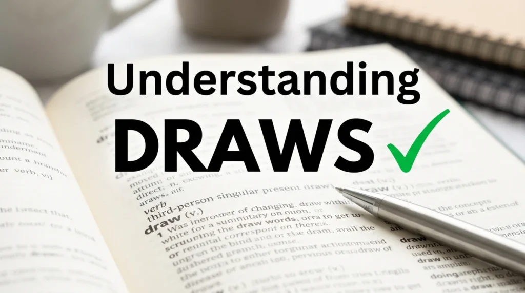 Understanding "Draws" ✅