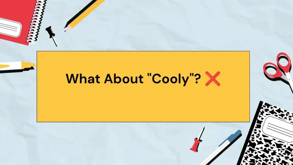 What About "Cooly"? ❌