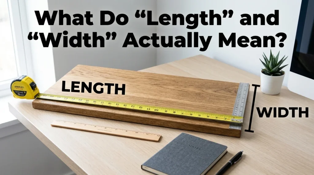 What Do "Length" and "Width" Actually Mean?