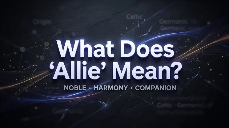 What Does "Allie" Mean?