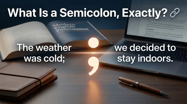 What Is a Semicolon, Exactly? 🔗