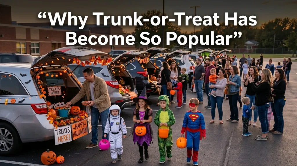 Why Trunk-or-Treat Has Become So Popular