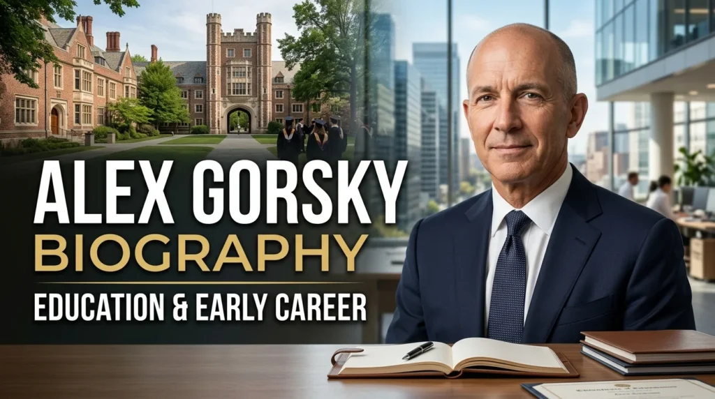 Alex Gorsky Biography: Education and Early Career