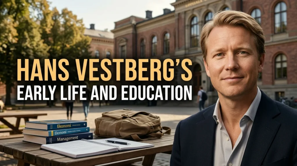 Hans Vestberg's Early Life and Education