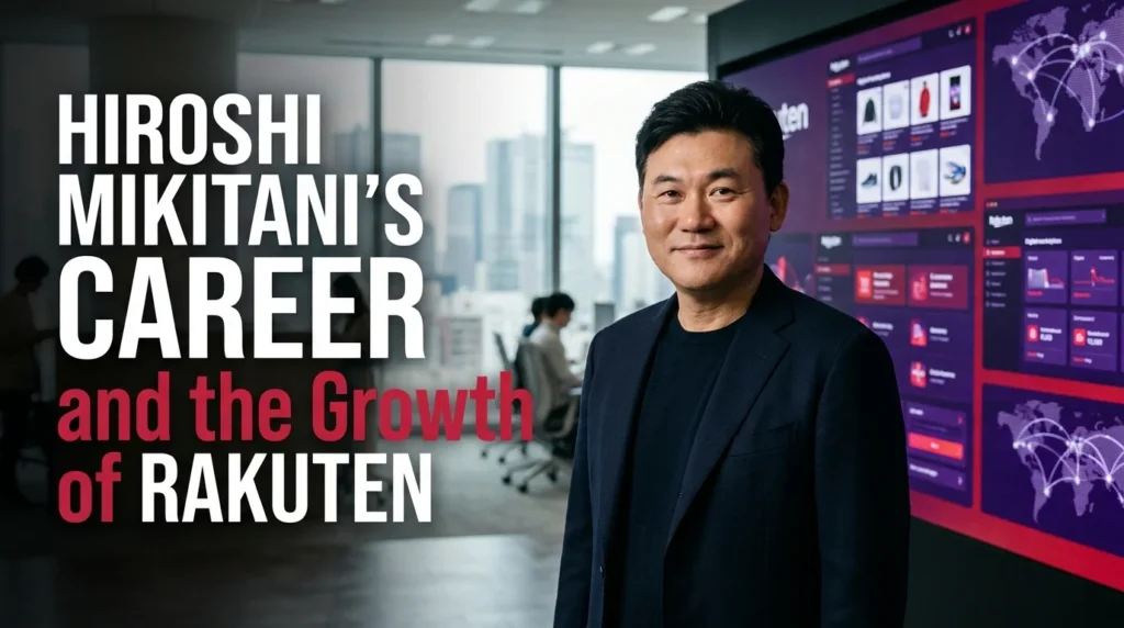 Hiroshi Mikitani's Career and the Growth of Rakuten