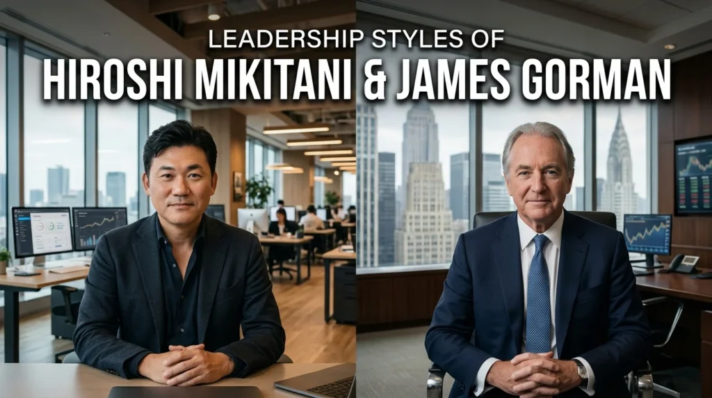 Leadership Styles of Hiroshi Mikitani and James Gorman