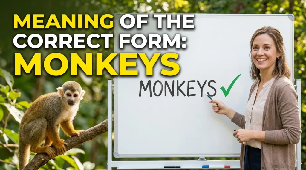 Meaning of the Correct Form: Monkeys