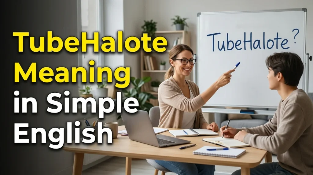 TubeHalote Meaning in Simple English