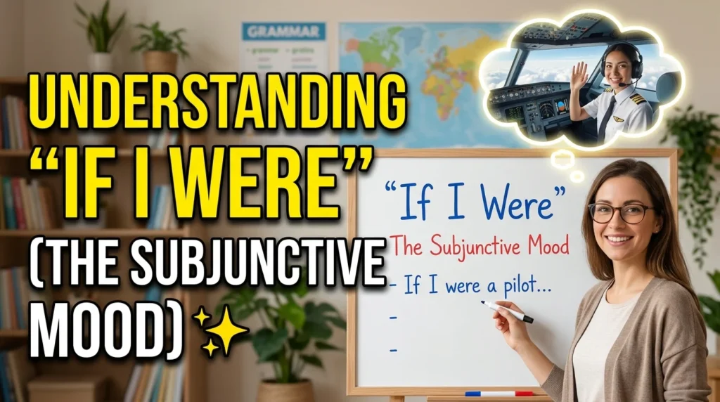 Understanding "If I Were" (The Subjunctive Mood) โจ