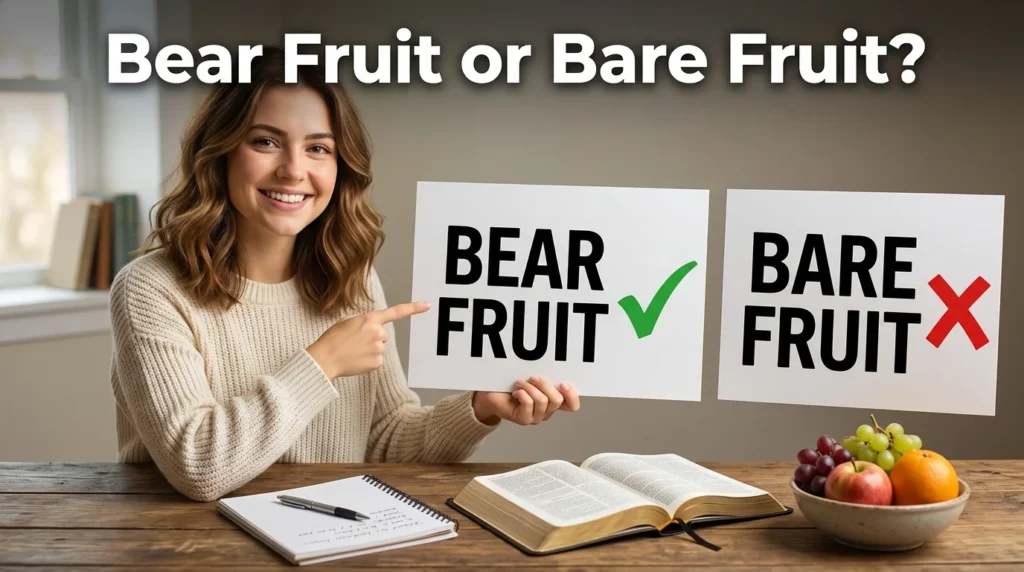 What Does "Bear Fruit" Mean? ๐ณ