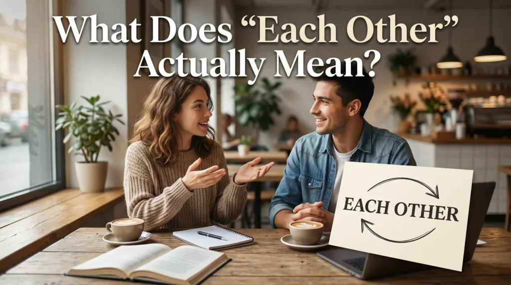 What Does "Each Other" Actually Mean?