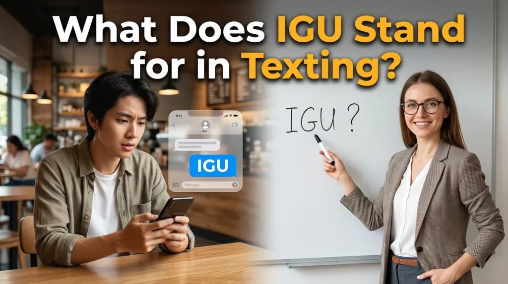What Does IGU Stand for in Texting?