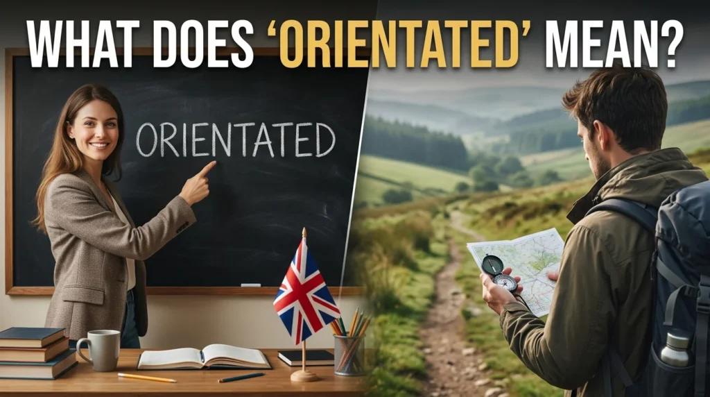 What Does "Orientated" Mean? 🧭
