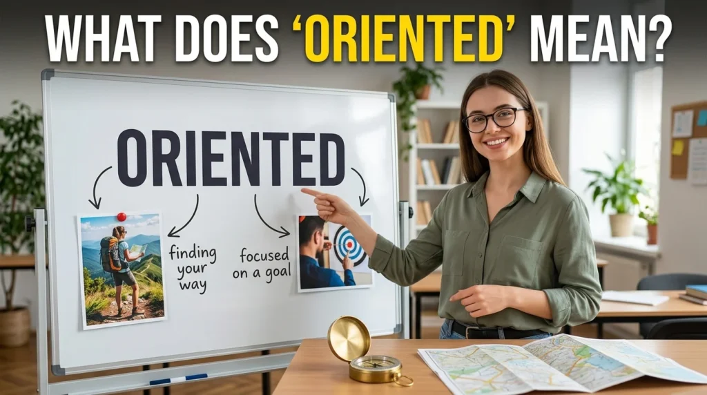 What Does "Oriented" Mean?