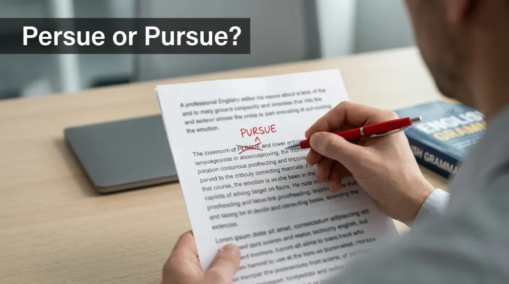 What Does "Pursue" Actually Mean? 📖