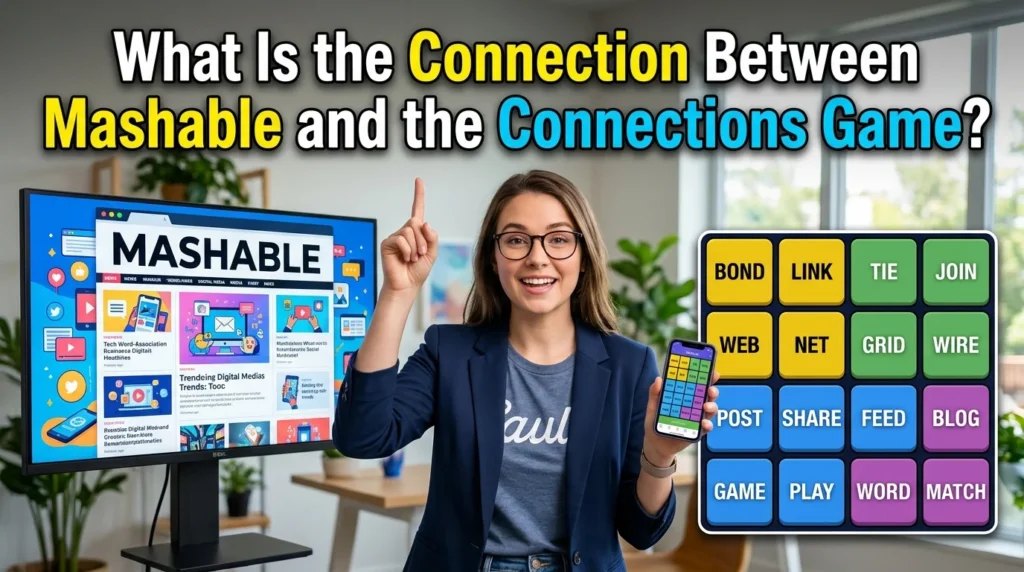 What Is the Connection Between Mashable and the Connections Game?
