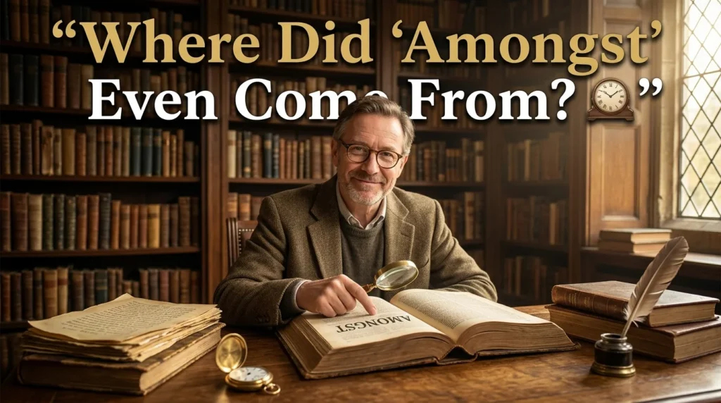 Where Did "Amongst" Even Come From? 🕰️