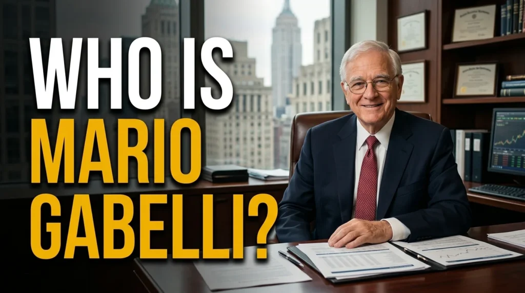Who Is Mario Gabelli?