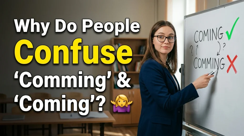 Why Do People Confuse "Comming" and "Coming"? 
