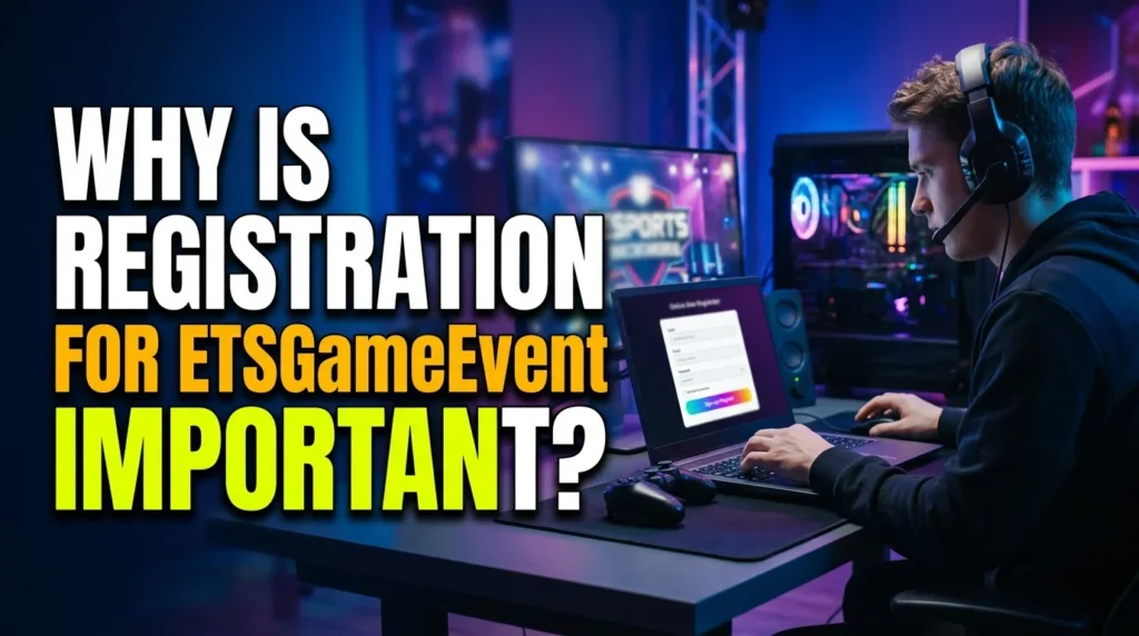 Why Is Registration for ETSGameEvent Important?