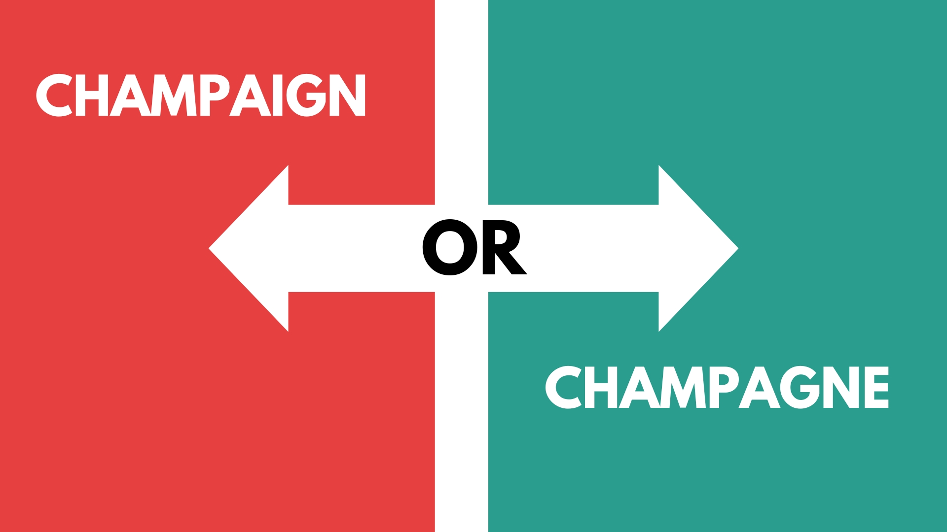 Champaign or Champagne