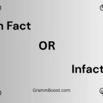 In Fact or Infact