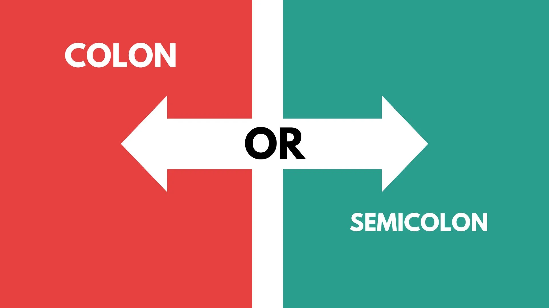 When to Use a Colon or Semicolon