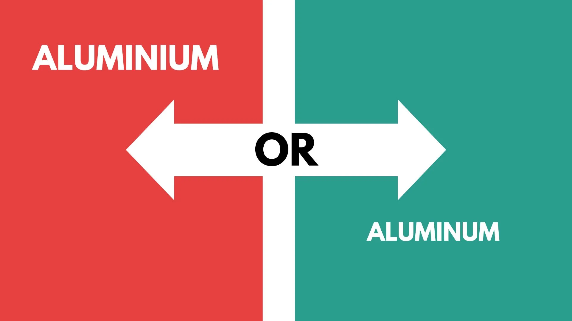 Aluminium or Aluminum