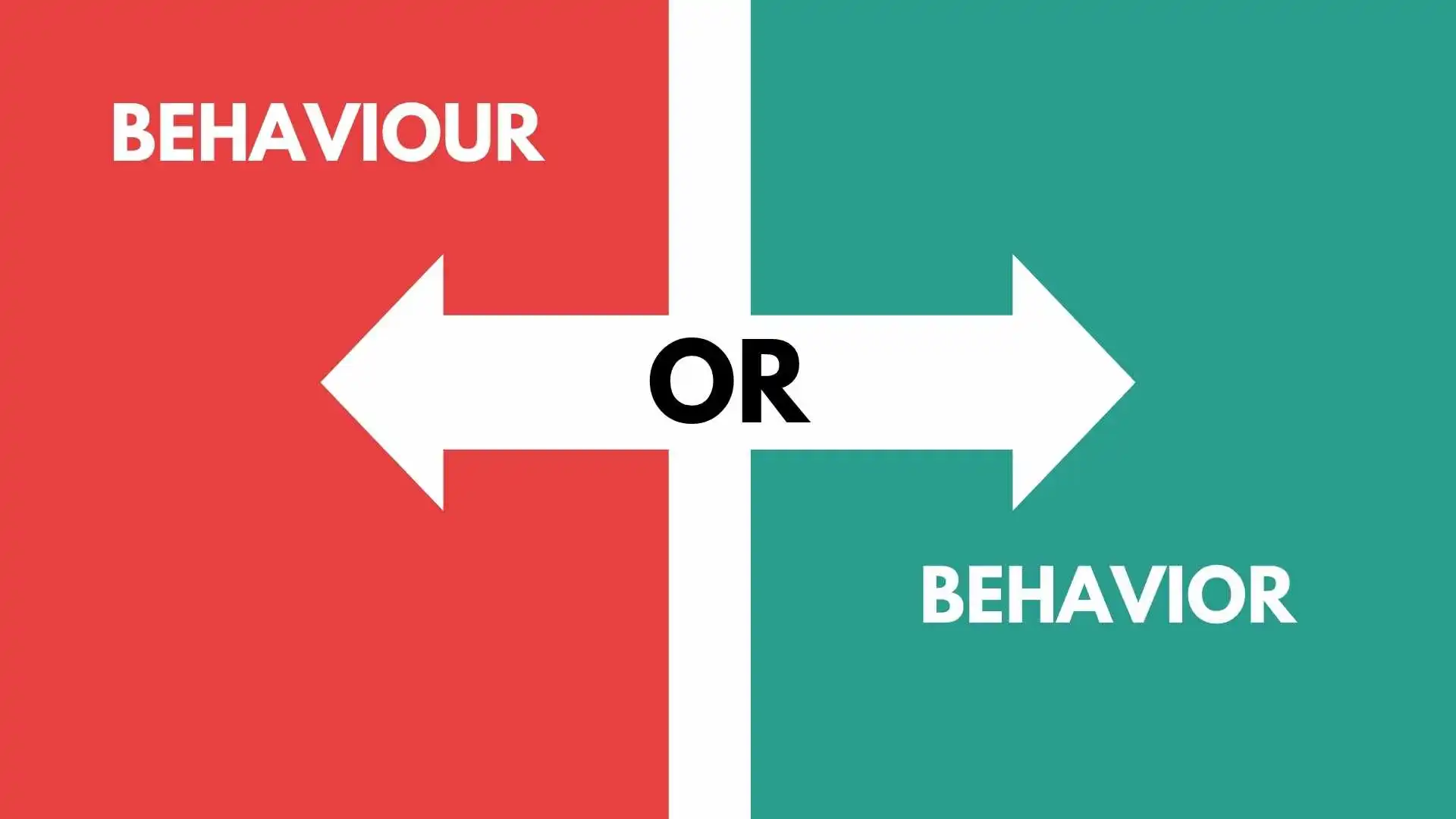 Behaviour or Behavior