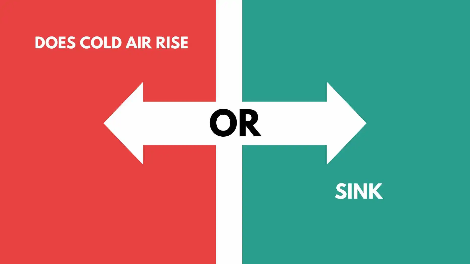 Does Cold Air Rise or Sink