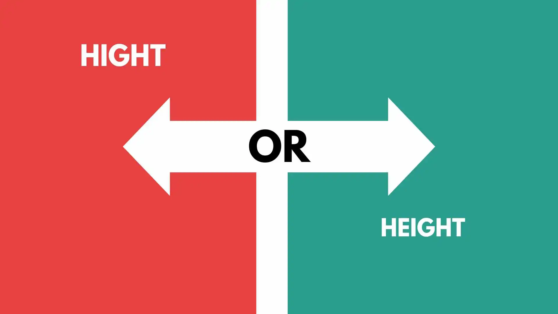 Hight or Height