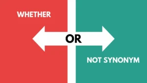 Whether or Not Synonym