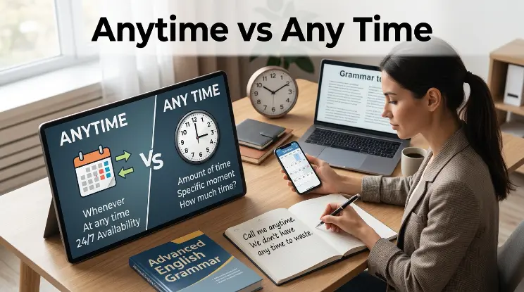 Anytime vs Any Time