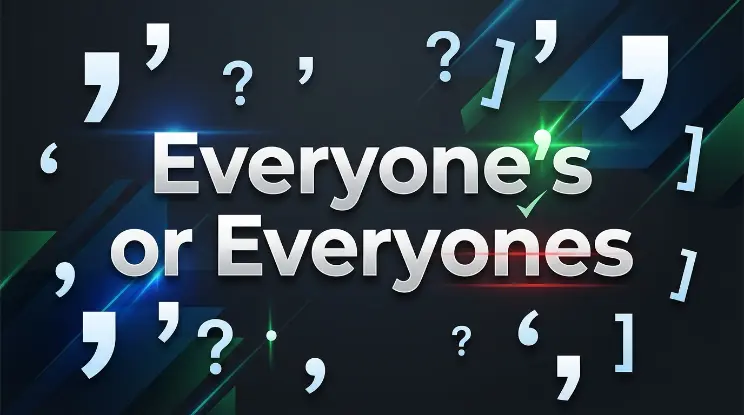 Everyone's or Everyones
