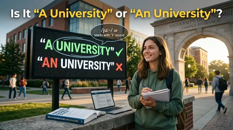 Is It "A University" or "An University"?