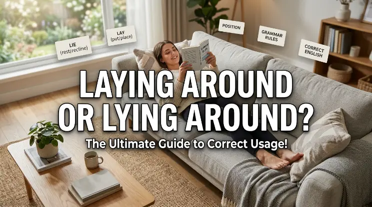 Laying Around or Lying Around?