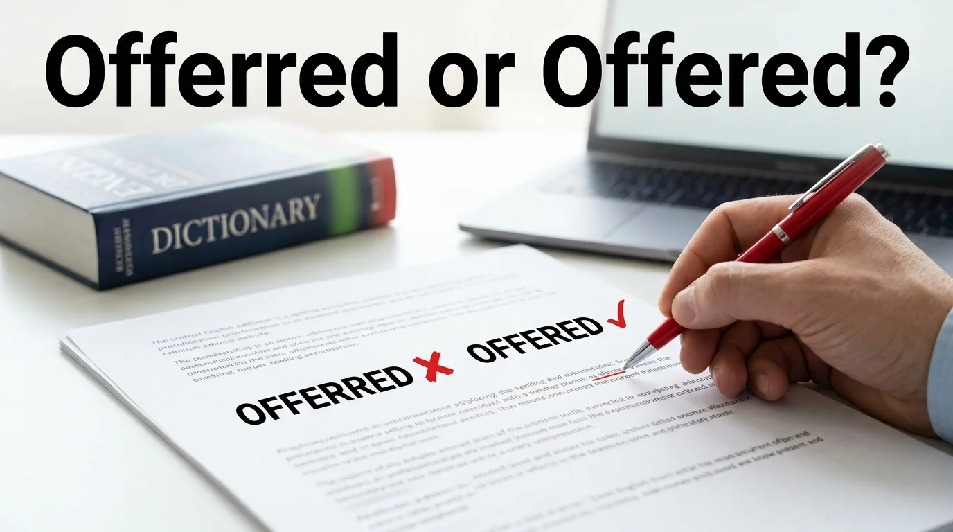 Offerred or Offered?